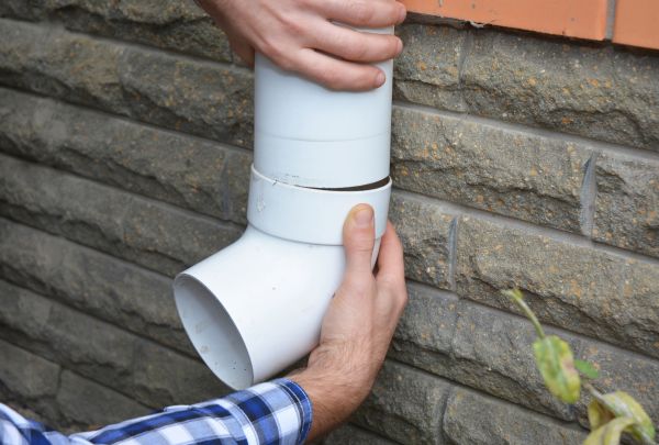 Drainage Downspout Repair in Parrish