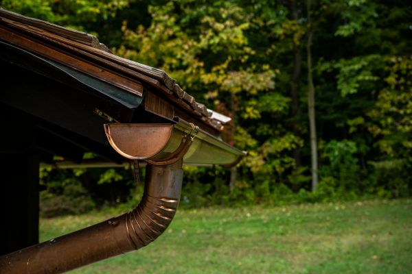 Copper Gutter Replacement in Parrish