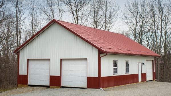 Barn Downspout Repair in Parrish