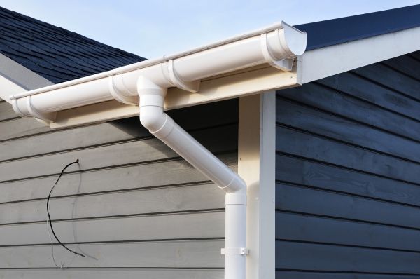 PVC Rain Gutter Installation in Parrish
