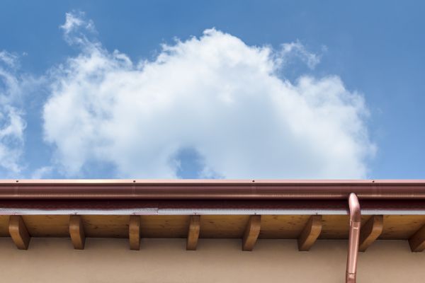 Copper Gutter Installation in Parrish