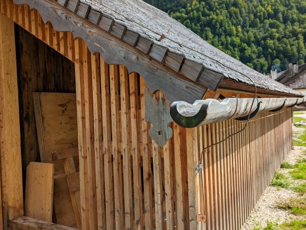Wood Gutter Installation in Parrish